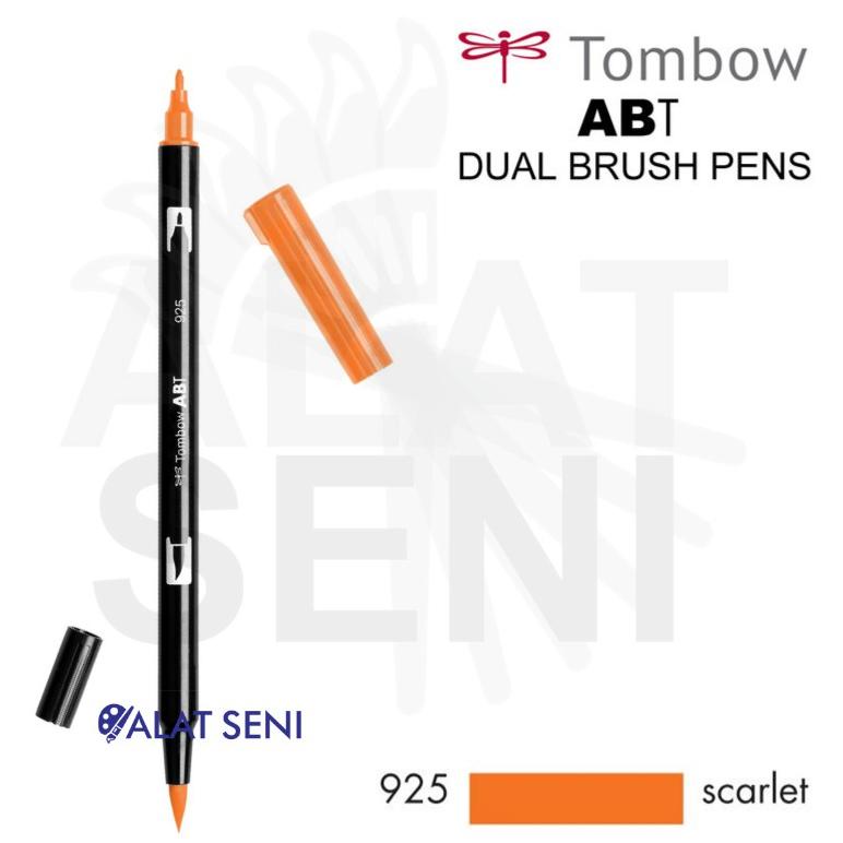

Promo Habis Tombow Dual Brush Pen Abt 925-Scarlet /Tombow Abt Dual Brush Pen - Brush Pen Tombow Abt - Terlaris