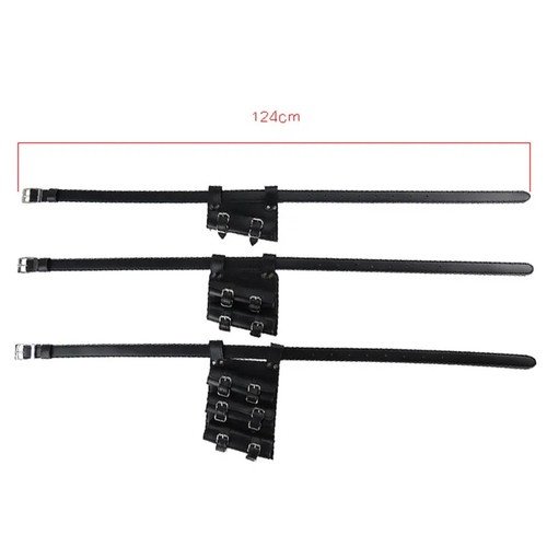 Belt Pedang Kulit Sintetis Sarung Pinggang Pedang Jepang Samurai H-r334