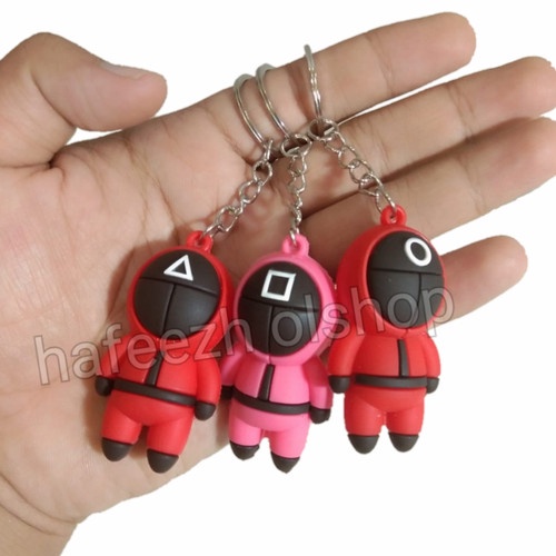 Gantungan kunci Karakter Squidgame Squid Game H-r1860