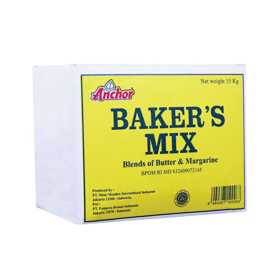

Butter Baker mix margarin merk Anchor baker's mix repack 1KG