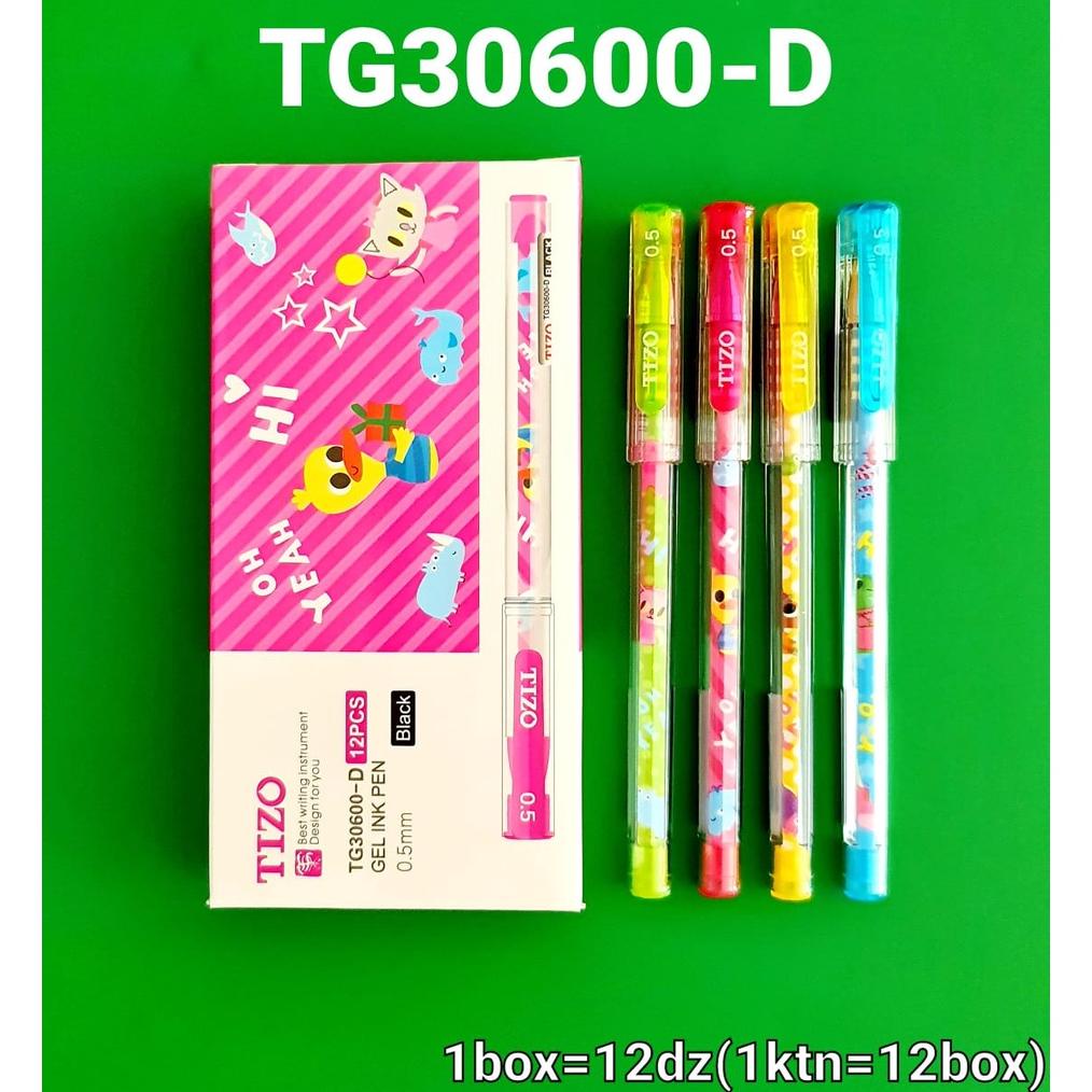 

Cuci Gudang Pen Gel / Pulpen Gel / Pena Gel / Ballpen Gel Tizo 0.5 Mm Anime Tg30600 Isi 12Pcs