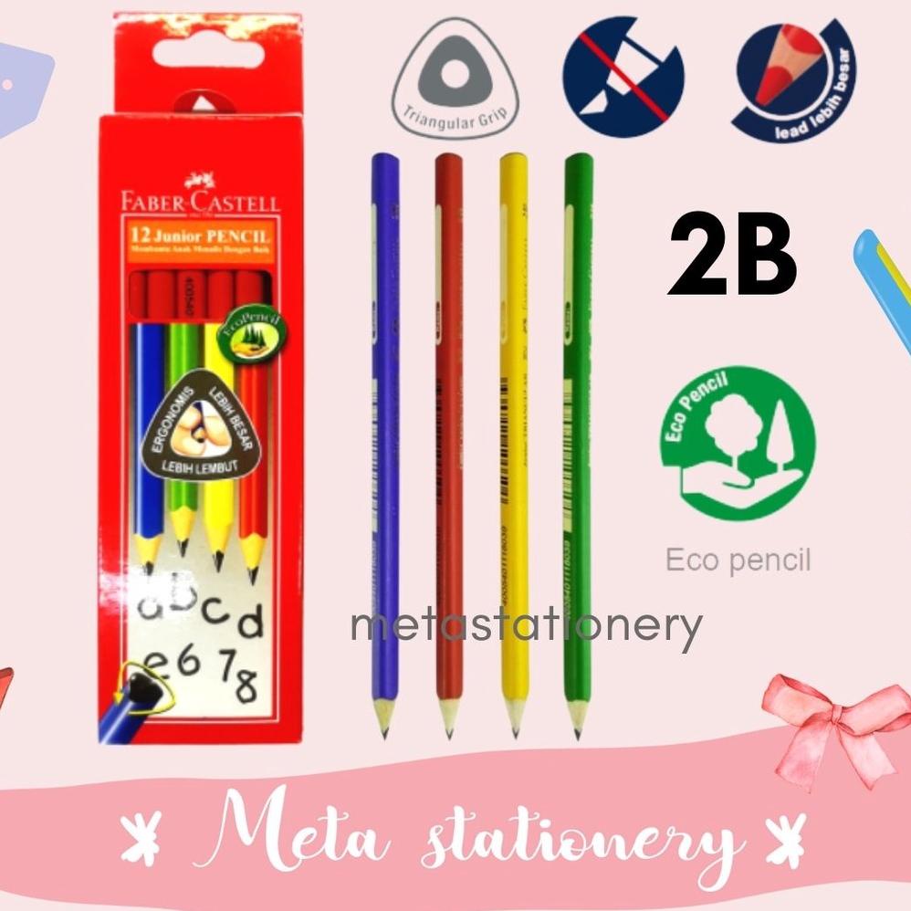 

Trending Pensil 2B Junior Faber Castell ( 1 Pack )