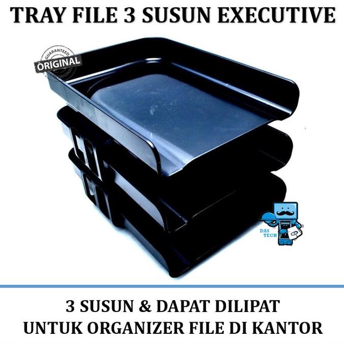 

Rak File / Tray 3 Susun EXCEVUTIVE