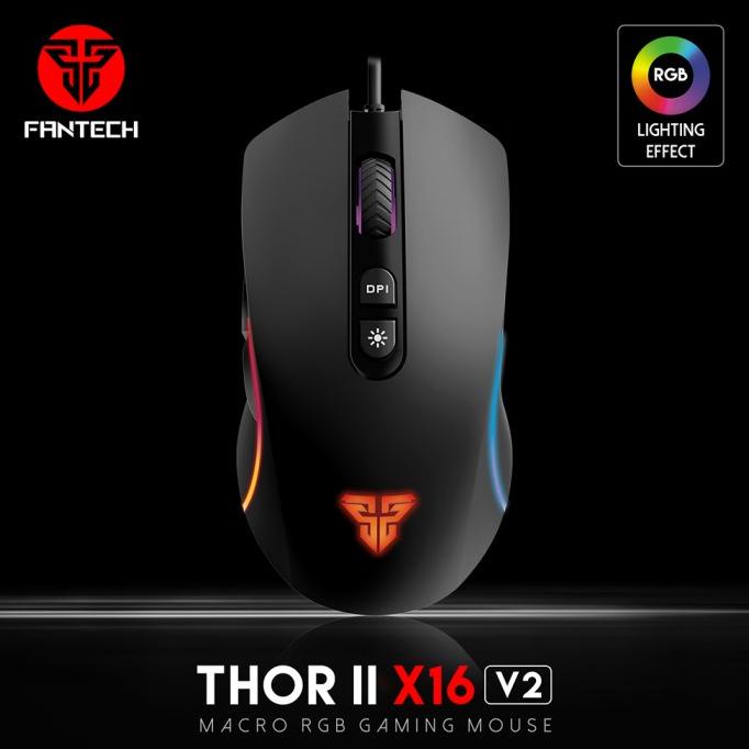 Fantech X16 THOR II Mouse Gaming PIXART - X16 THOR II V2