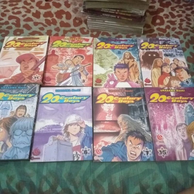 Komik 20th Century Boys vol 3 4 5 6 7 11 14 15 by Naoki Urusawa