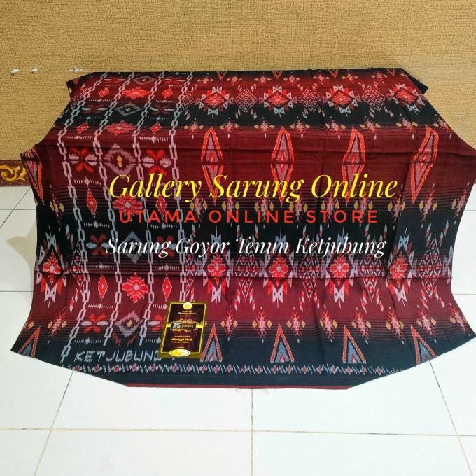 sarung goyor tenun fiber ketjubung edisi 0807