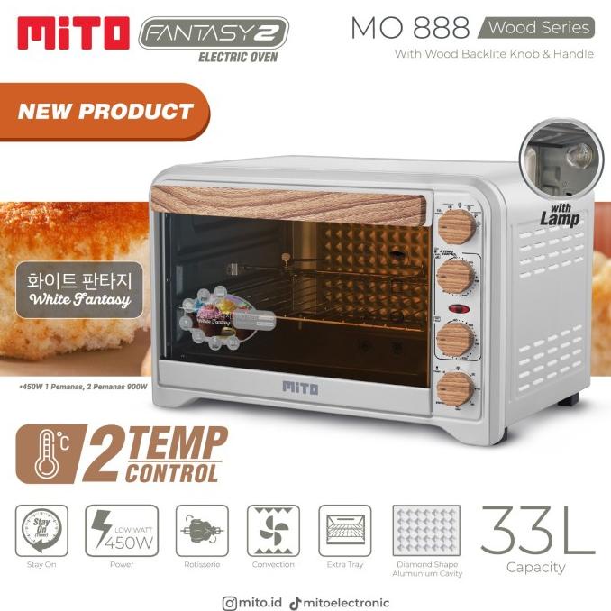 Mito Oven Listrik Low Watt MO 888 Fantasy - 33L MO888