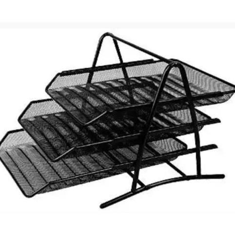

Document Tray/Rak Susun/Letter Tray/Bak surat Besi 3 Susun Vtec