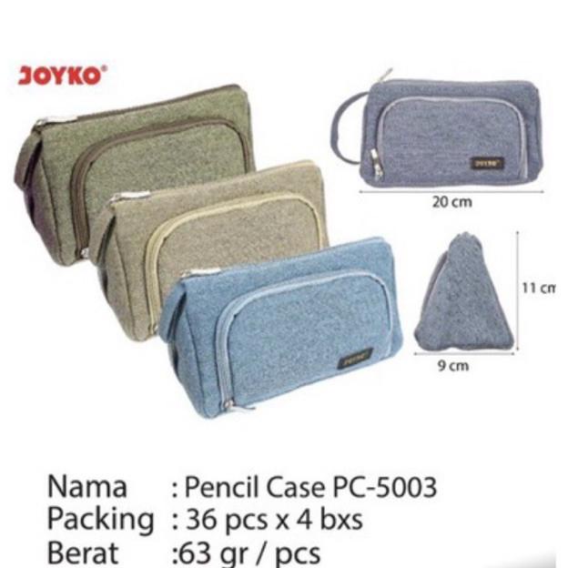 

Pencil case PC5003 / Tempat pensil / Tempat alat tulis Joyko Pc-5003 Pc 5003