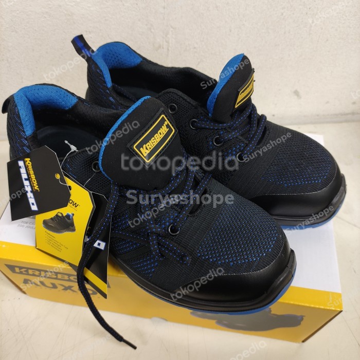 Terlaris Safety Shoes Krisbow Type Auxo Model Sneakers