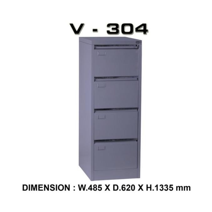 

LEMARI ARSIP KANTOR VIP V-304 - LEMARI BESI