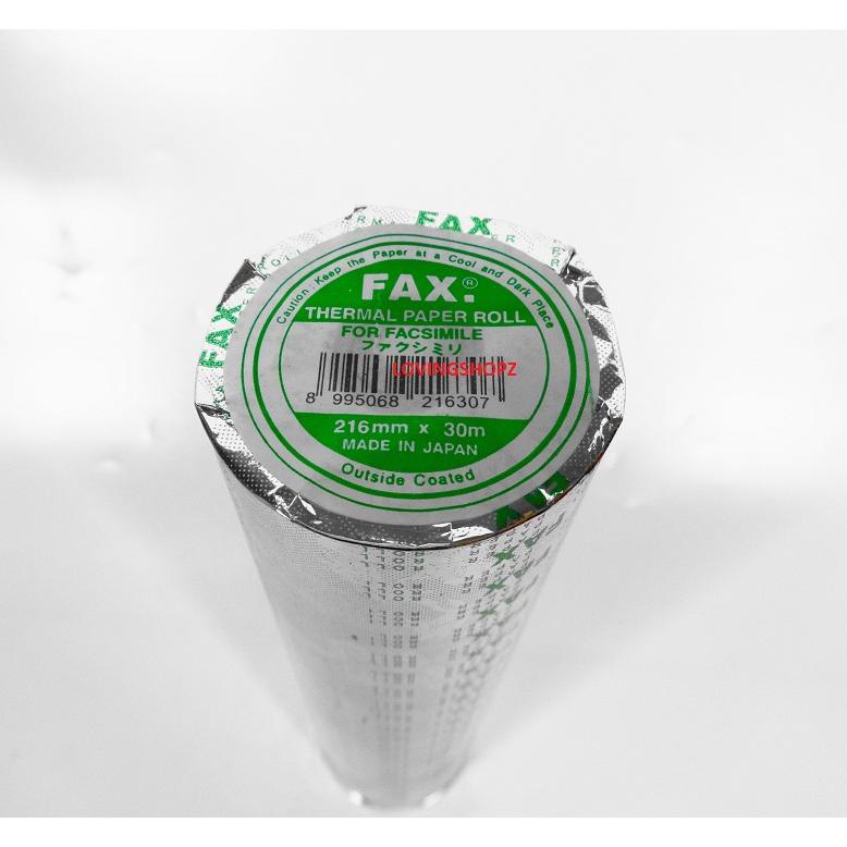 

Promo Habis Kertas Fax Ukuran 216 Mm X 30 Meter