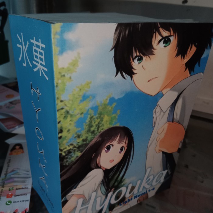 Hot Sale Hyouka Light Novel Volume 1 To 6 ( 1 Book) Terlaris