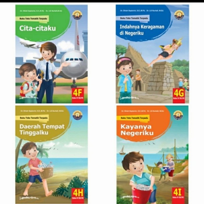Must Have Paket Buku Tematik Kelas 4 Sd Semester Dua Yudistira F. G. H. I Terlaris