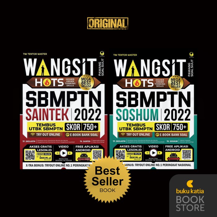 Hot Sale Wangsit Sbmptn Saintek 2022; Wangsit Sbmptn Soshum 2022 Termurah