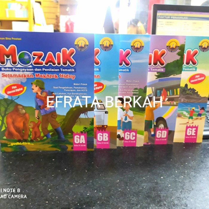 Flash Sale Mozaik Tematik Kelas 6 Sd K13 Yudistira Semester 1 Terlaris
