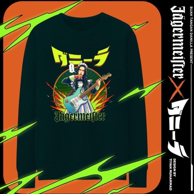 Official Merchandise Danilla x Jagermeister Crewneck "Danirra Vol.2"