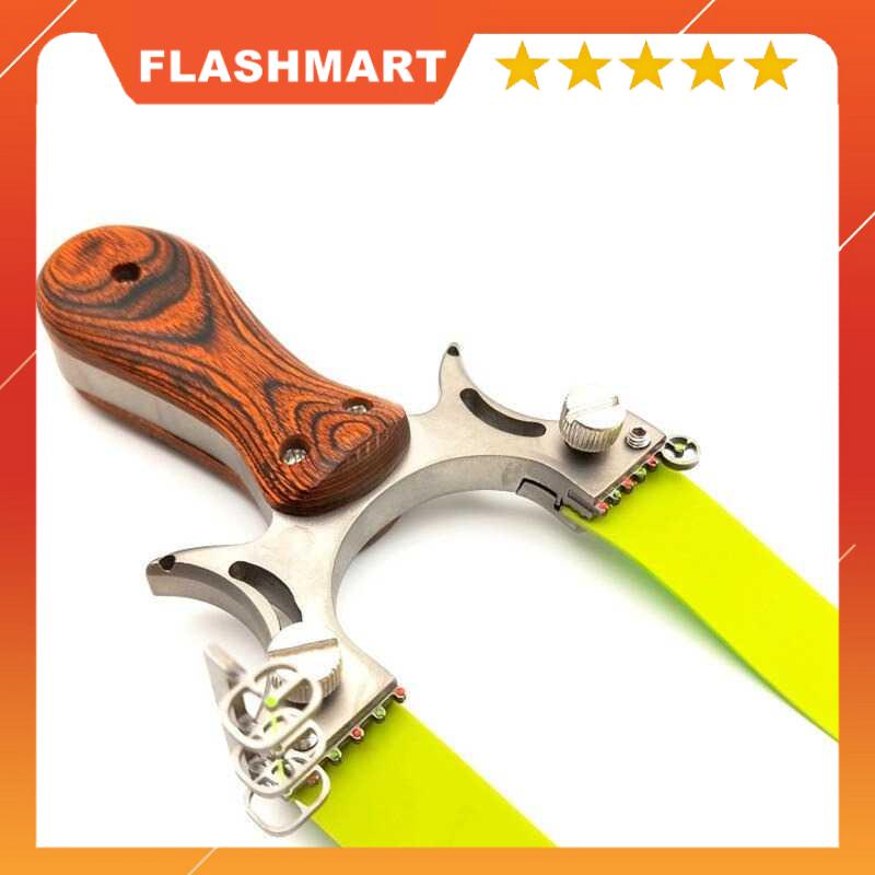 FLASHMART Ketapel Metal Slingshot Hunting Catapult - P1125