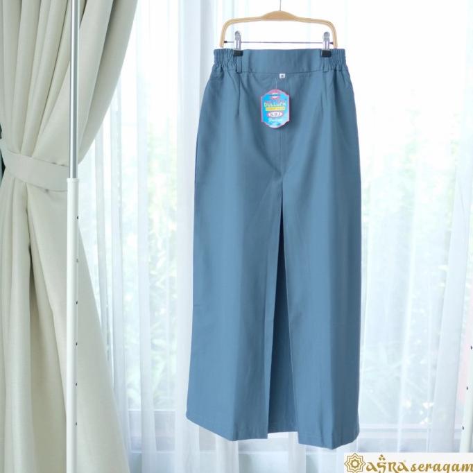 Rok span Panjang abu-abu sekolah SMA/smk