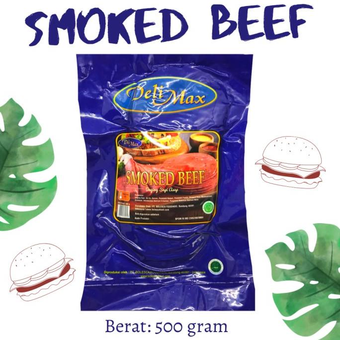 

Smoked Beef Delimax 500 gr Deli max Smoke Beef roc01