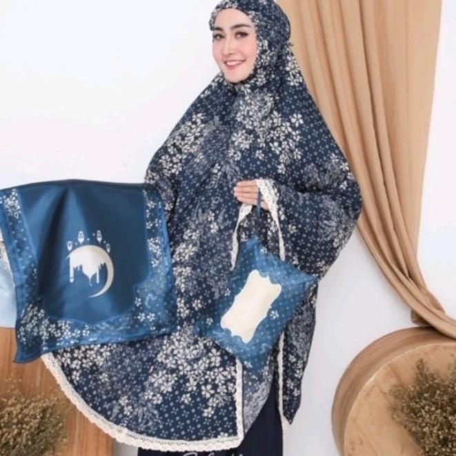 Full Set Sajadah Mukena Alina Traveling
