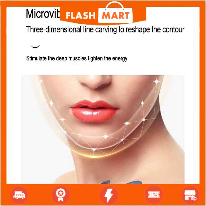 FLASHMART V-Face Alat Pijat Penirus Wajah Face Lifting Double Chin V-Shaped - V80