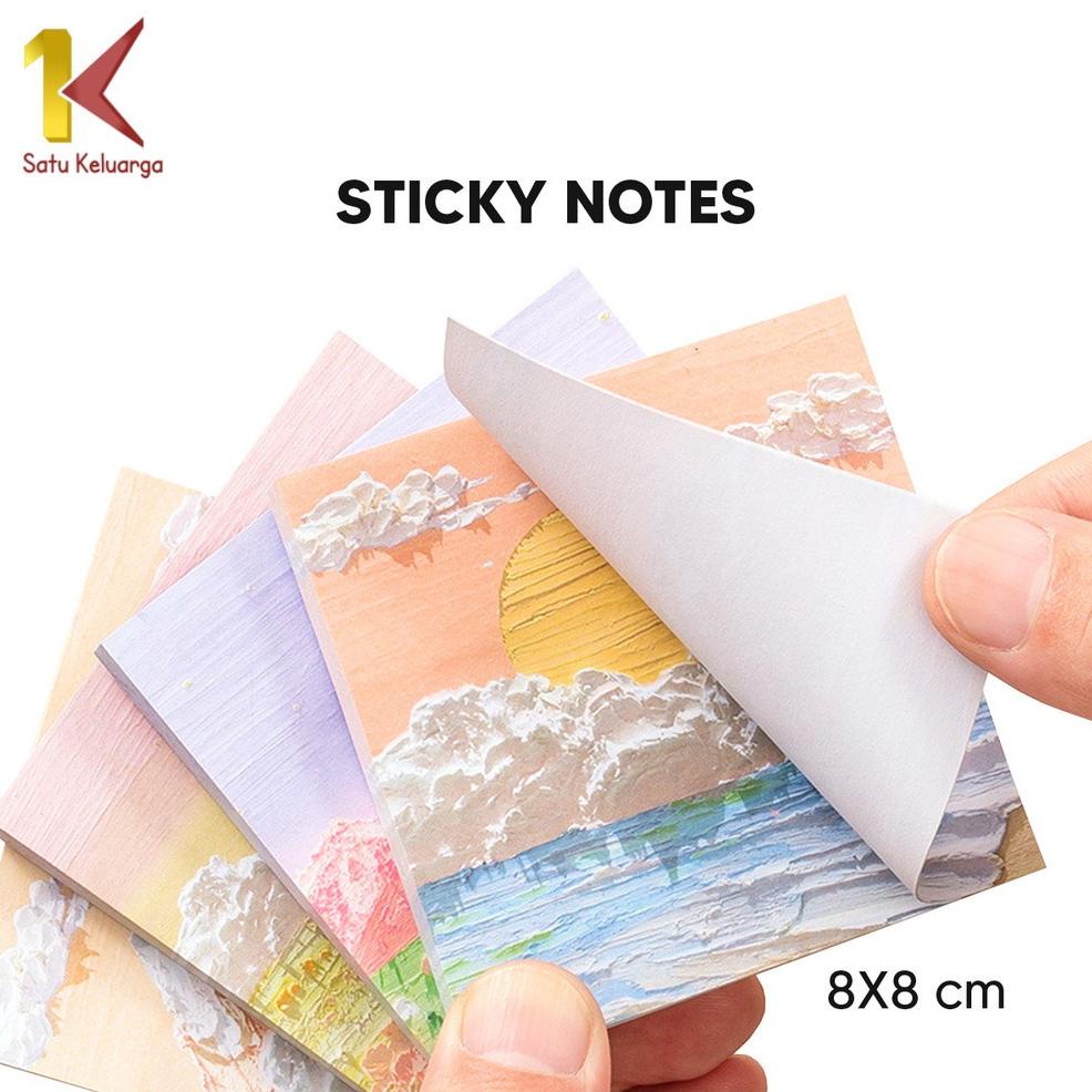 

Satu Keluarga Memo Tempel Aesthetic A37 Sticky Notes Motif Alam Indah / Memo Tempel Notes Pemandangan Beauty nature