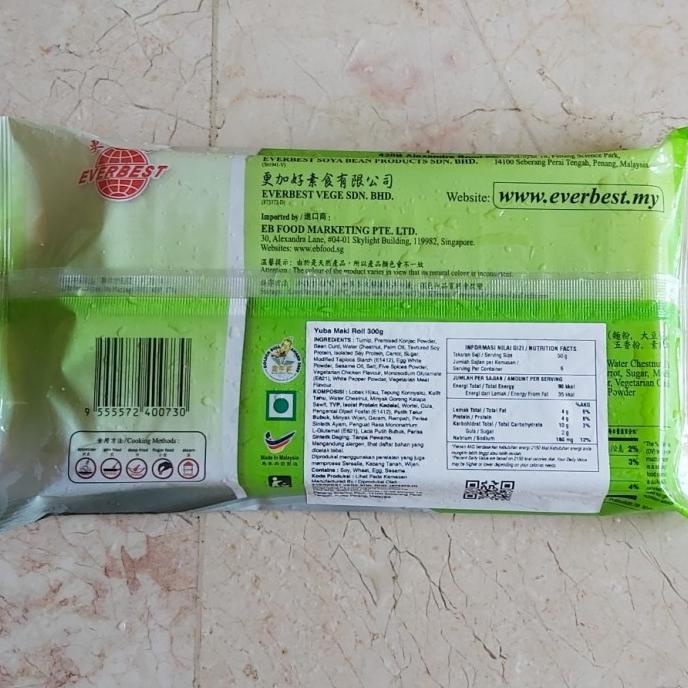 

Yuba Maki Roll Vegetarian Vegan EVERBEST rra01