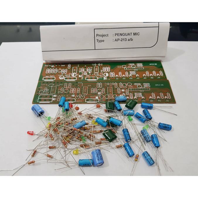 Pcb Ap213 Master Mixer Dan Sparepart Tanpa Potensio Dan Ic