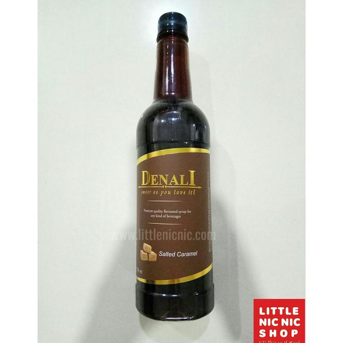 

Sirup Denali Salted Caramel flavour syrup minuman cafe lge03