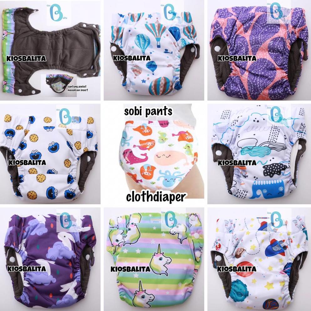 clodi premium sobi pants / clothdiape model celana