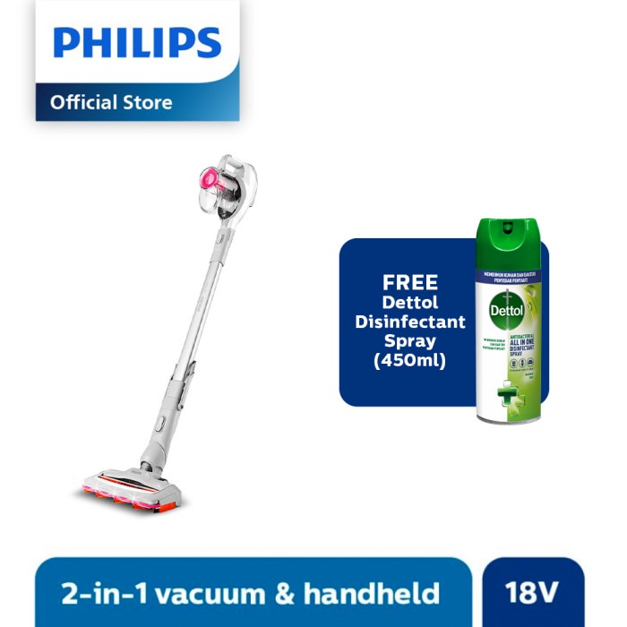 Philips Vacuum Cleaner - Top Motor Stick 18V FC6723