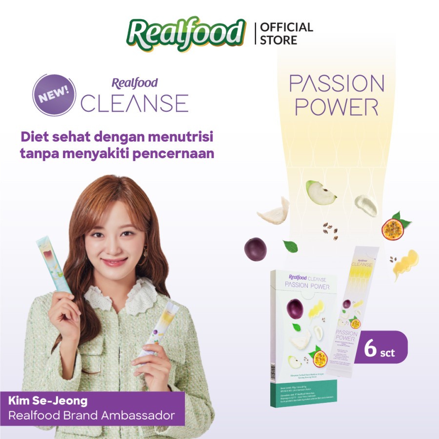 

Realfood Cleanse Passion Power 6X15Gr
