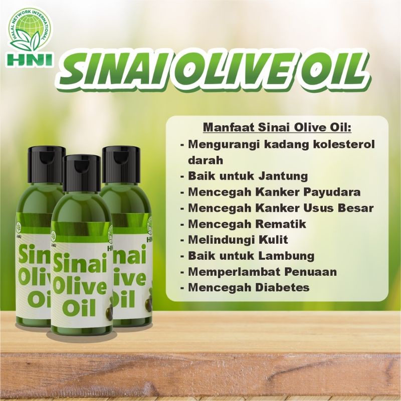 Minyak Zaitun Extra Virgin Oil Grade A HNI HPAI SINAI OIL