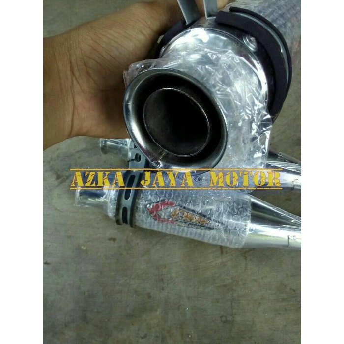Knalpot Racing Drag Csr Chrome Honda Supra Fit New , Bukan Bobokan.