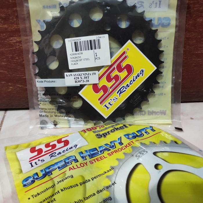 Gear Ger Belakang Sss Black 428 Ninja R Rr Ss 38 40 42 44