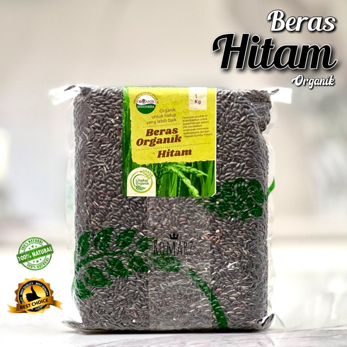 

BERAS HITAM 100% ORGANIK BERAS HITAM PREMIUM