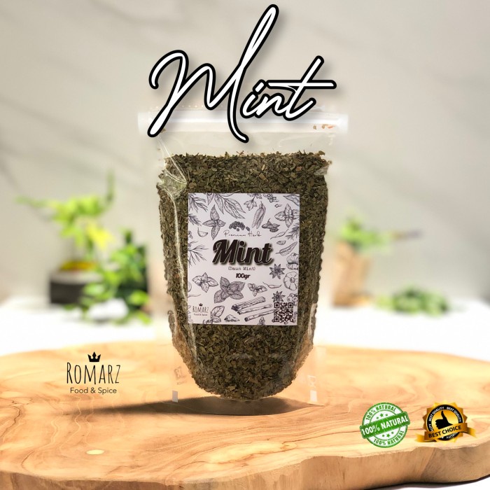 

MINT LEAVES PREMIUM DAUN MINT KERING 100gr