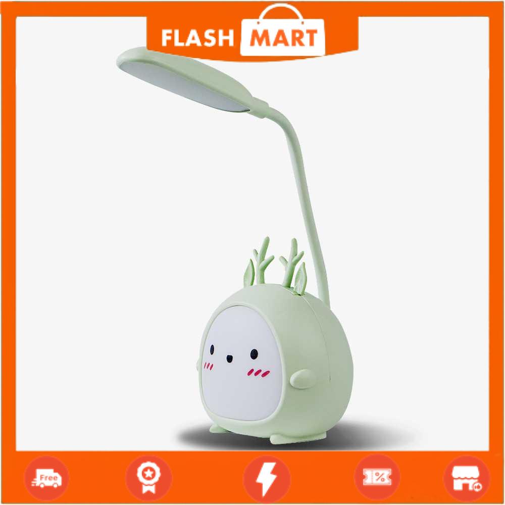 FLASHMART Lampu Meja Hias LED Desk Lamp Antelope Deer 3 Mode Cool White - 2021B