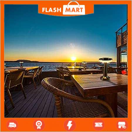 FLASHMART Lampu Meja Hias Touch LED USB Rechargeable Tri Color 10W - BRF5