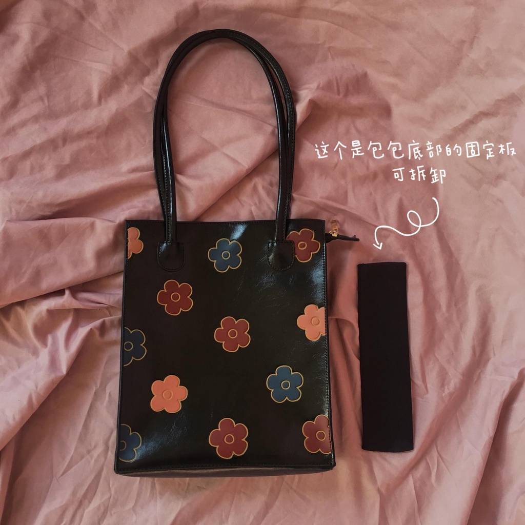 ❣Sera  buatan sendiri desain ceruk retro floret bag Sen department Korean all-match art single shoulder bag class large capacity female