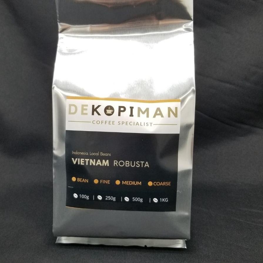 

6.6⭐Kopi Bubuk Vietnam Robusta 250 gr Biji Terbaik Sangrai Terenak Jamin Fresh Aroma Wangi Semerbak Kopi