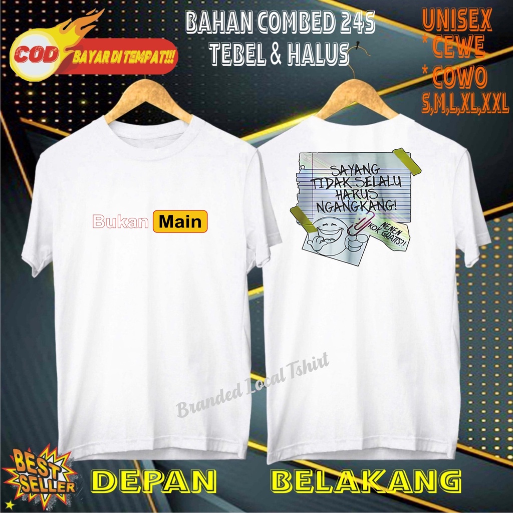 Terviral Kaos db dtf Bm Syg Tdk Harus Ngangkang  KAOS MURAH  Kaos Putih Hitam Kaos Terlaris No 1 Promo Diskon