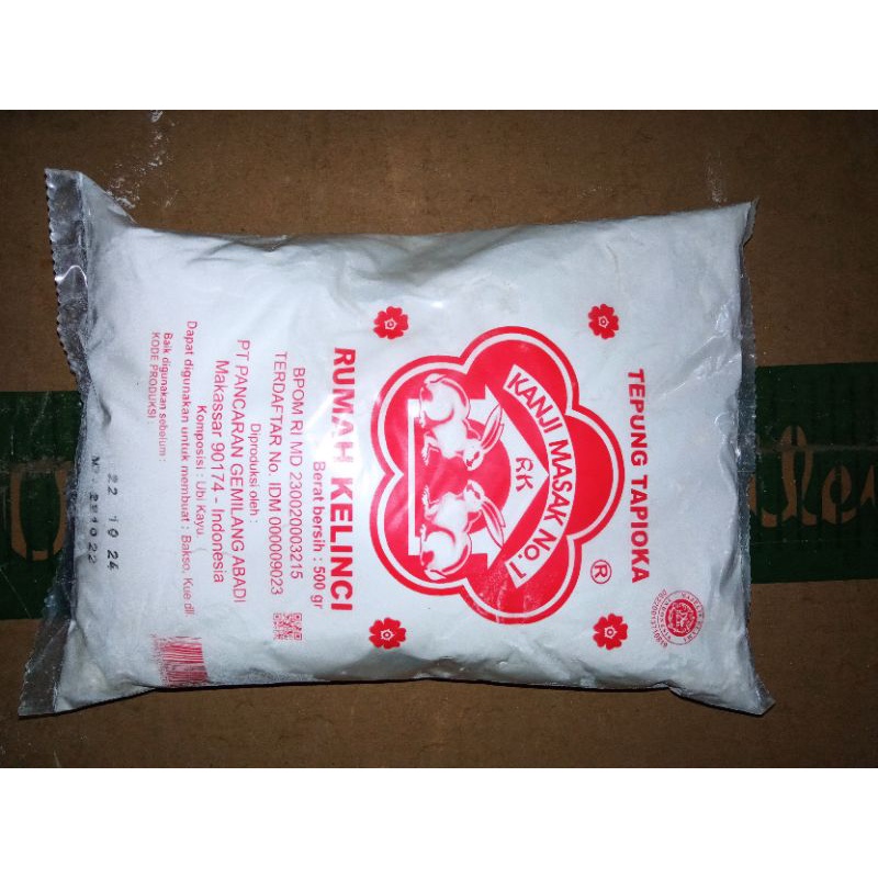 

Tepung Tapioka, Kanji masak 500gr