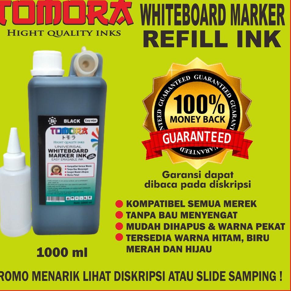 

Dijamin Asli Tinta Spidol Whiteboard Tomora 1 liter (Mudah dihapus)