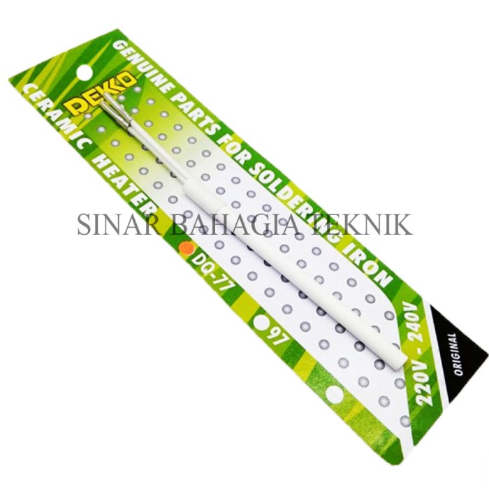 Terlaris Dekko Korea Elemen Solder Dq77 Dq77N - Deko Element Dq 77 N - Heater
