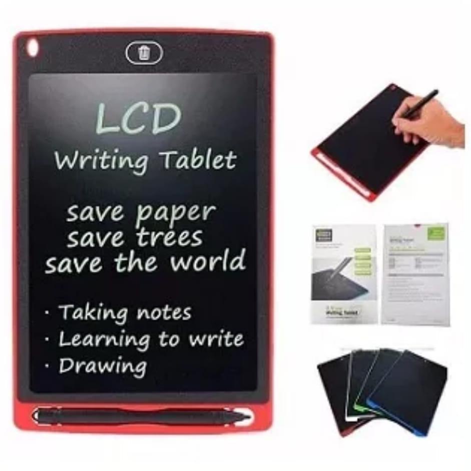 

[KODE GEKP8] Alat Tulis LCD 8.5" Writing Tablet Board Pad Drawing Magic Book Tab Untuk Anak Dan Dewasa-Papan Tulis Untuk Gambar Menghapus LCD 8.5 Inch LED Color With Stylus Pen Mainan Anak Edukasi Belajar Anak