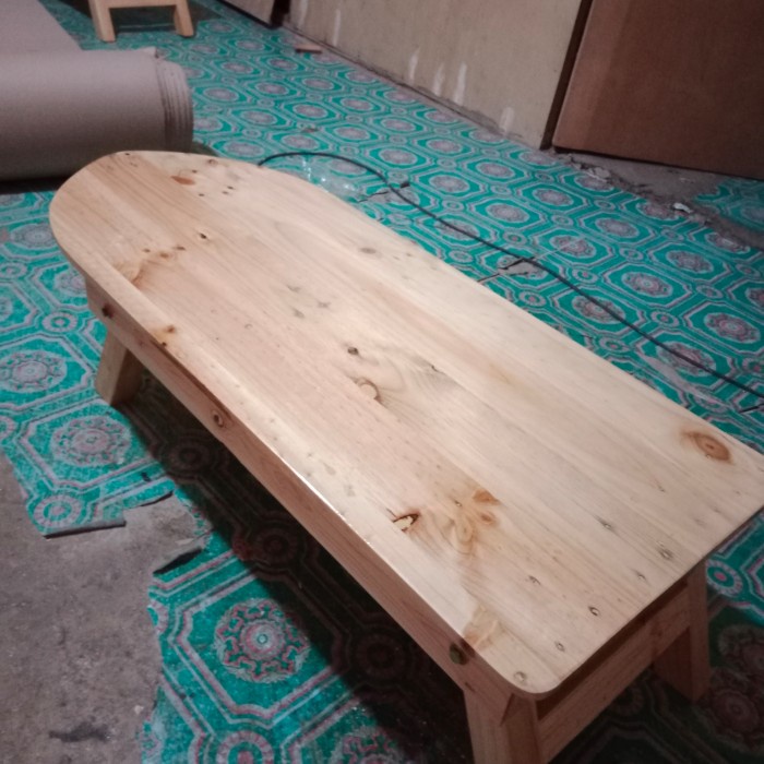 Mehak Meja Lipat Setrika Dari Bahan Kayu Jati Belanda