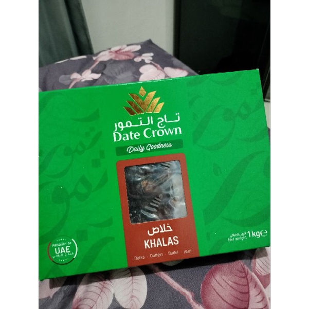 

Promo kurma Date khalas 1kg promo / exp Des 2024