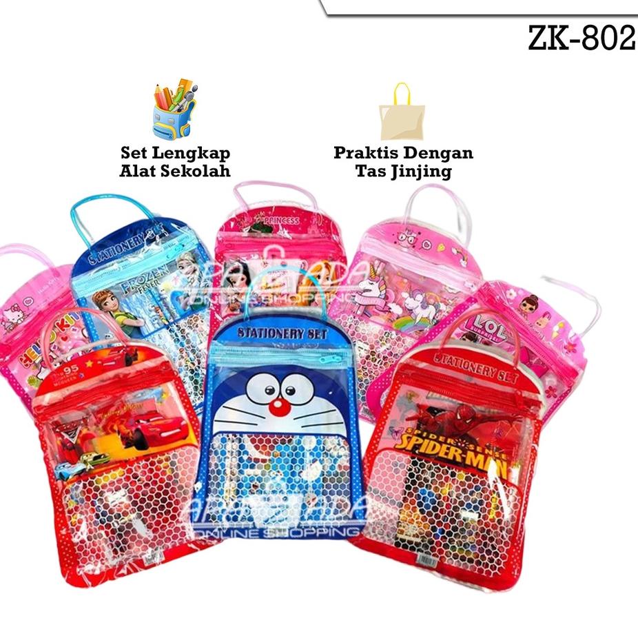 

Edisi Mewah Apazada - Paket Alat Tulis Study Set Karakter ZK-802 Perlengkapan Sekolah Stationery Set Tas / 7in1 Alat Tulis Set Tas / Paket Alat Tulis / Stationery Set Tas 357➪